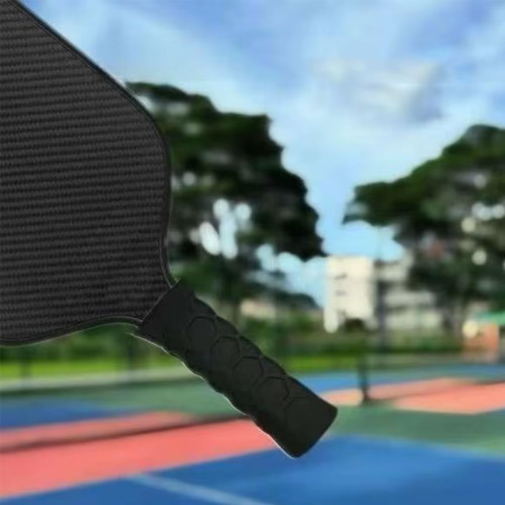 High Elastic Pickleball Racket Handle Sleeve Non-Slip Sweat Absorption Pickleball Racket Grip Cover Octagonal Honeycomb