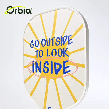 Orbia Pickleball Paddle with Carbon Surface USAPA Approve Carbon Fiber Pickleball Racket Honeycomb Core Pickleball Paddle