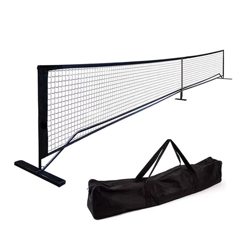 Wholesale Portable Pickleball Net Set - 22 FT & 11 FT Half Court, Metal Frame System with Carry Bag
