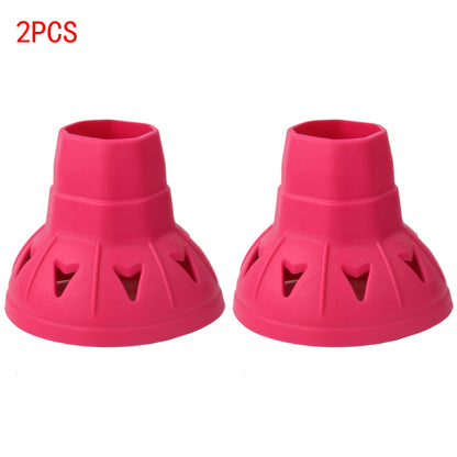 Set of 2 Silicone Pickleball Ball Retrievers with Universal Suction Cup Design