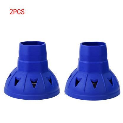 Set of 2 Silicone Pickleball Ball Retrievers with Universal Suction Cup Design