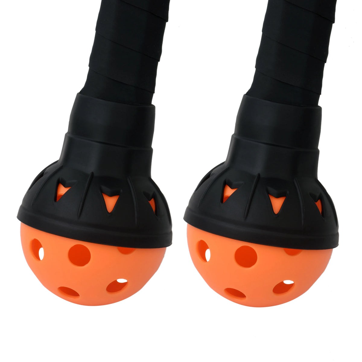 Set of 2 Silicone Pickleball Ball Retrievers with Universal Suction Cup Design