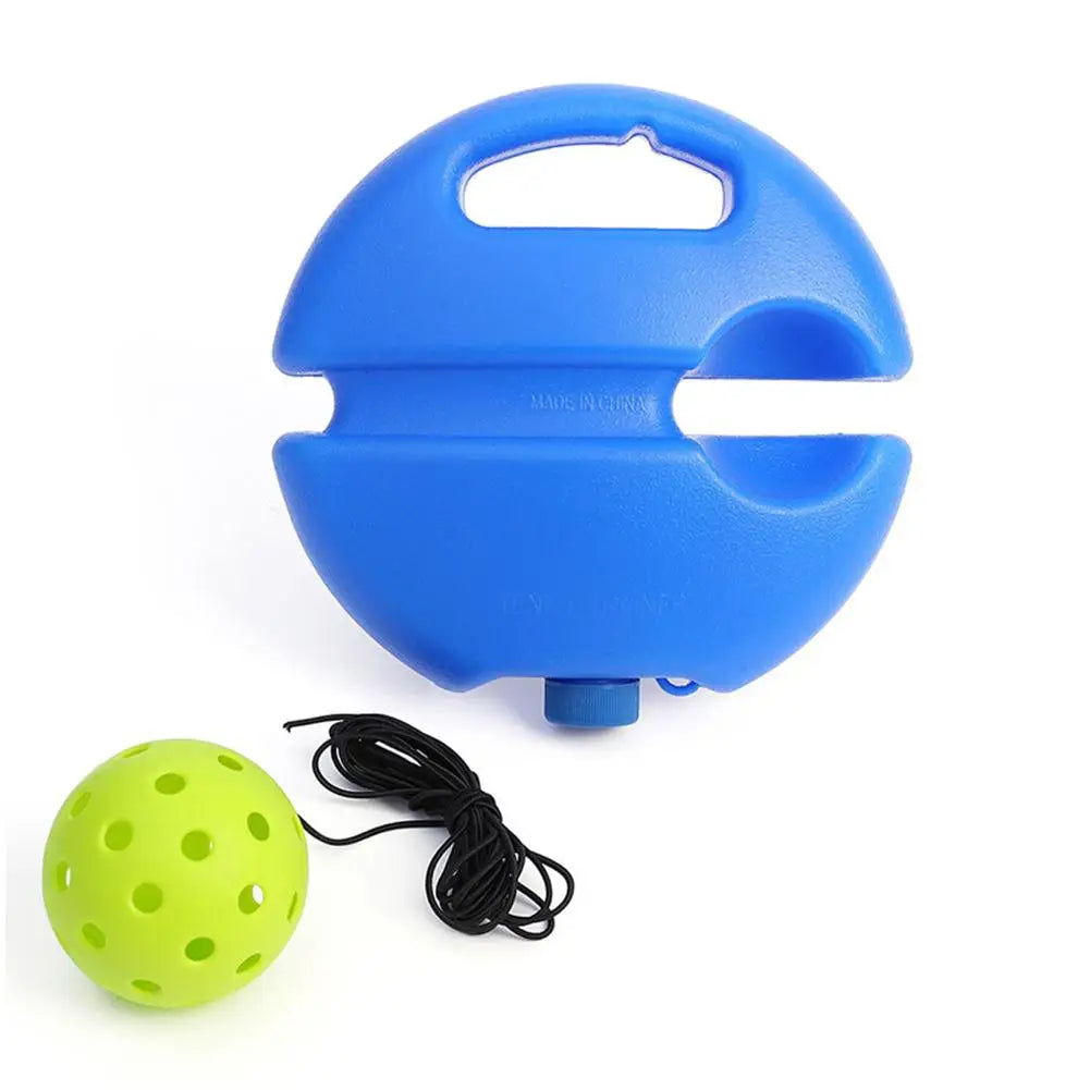 Professional Pickleball and Tennis Trainer Rebound Ball with String Baseboard for Self-Study and Training Enhancement