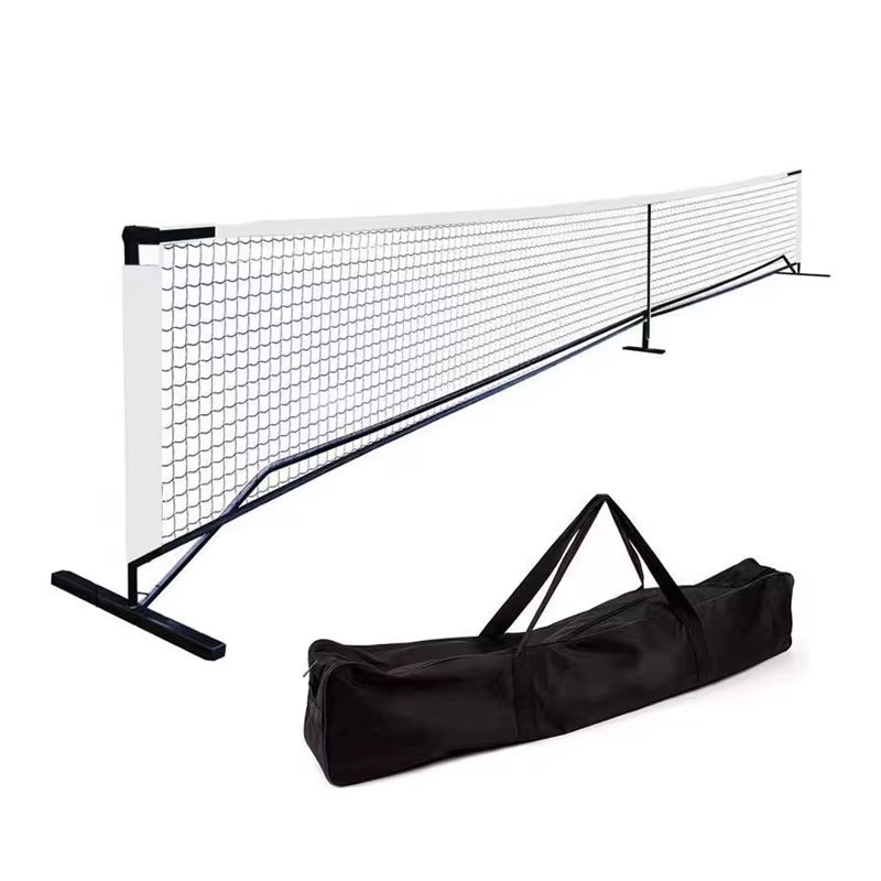 Wholesale Portable Pickleball Net Set - 22 FT & 11 FT Half Court, Metal Frame System with Carry Bag